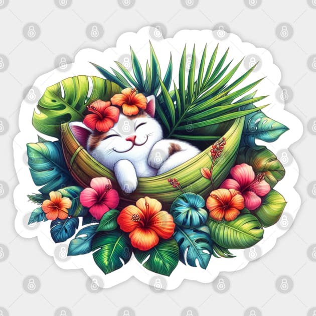 Island Bliss Sticker by Bekdreams